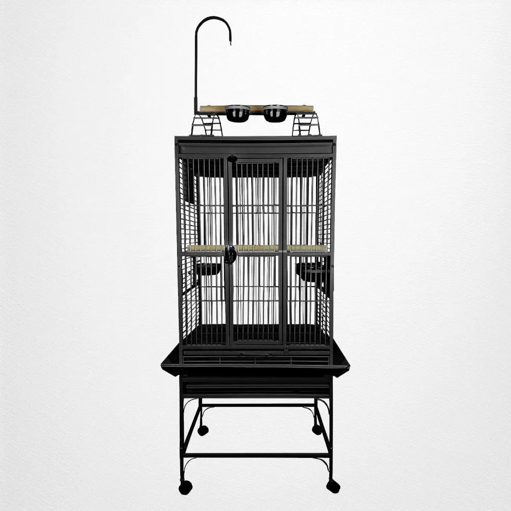 A & E Cage Co - Play Top Bird Cage, 24"x22"x62" – Quill & Roost