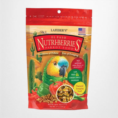 Lafeber El Paso Nutri-Berries Parrot Food - 10 oz - Quill & Roost