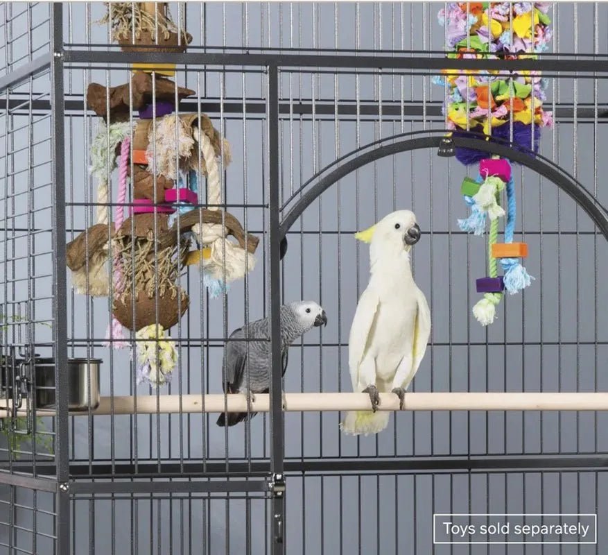 Prevue Empire Large Bird Cage with Flat Top, 46"x36"x78.2" - Quill & Roost