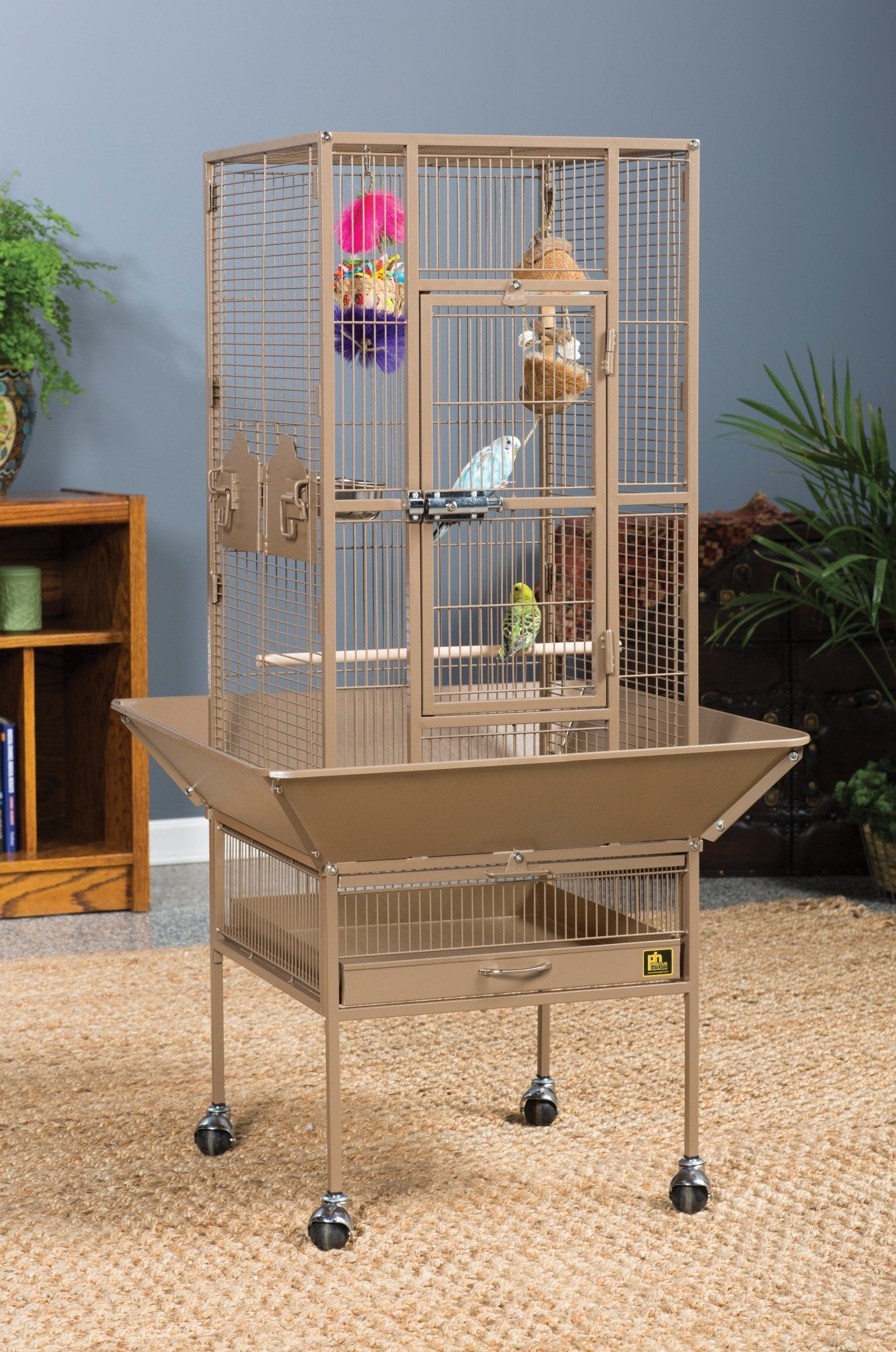 Prevue Park Plaza Bird Cage, 49"x18"x18" - Quill & Roost