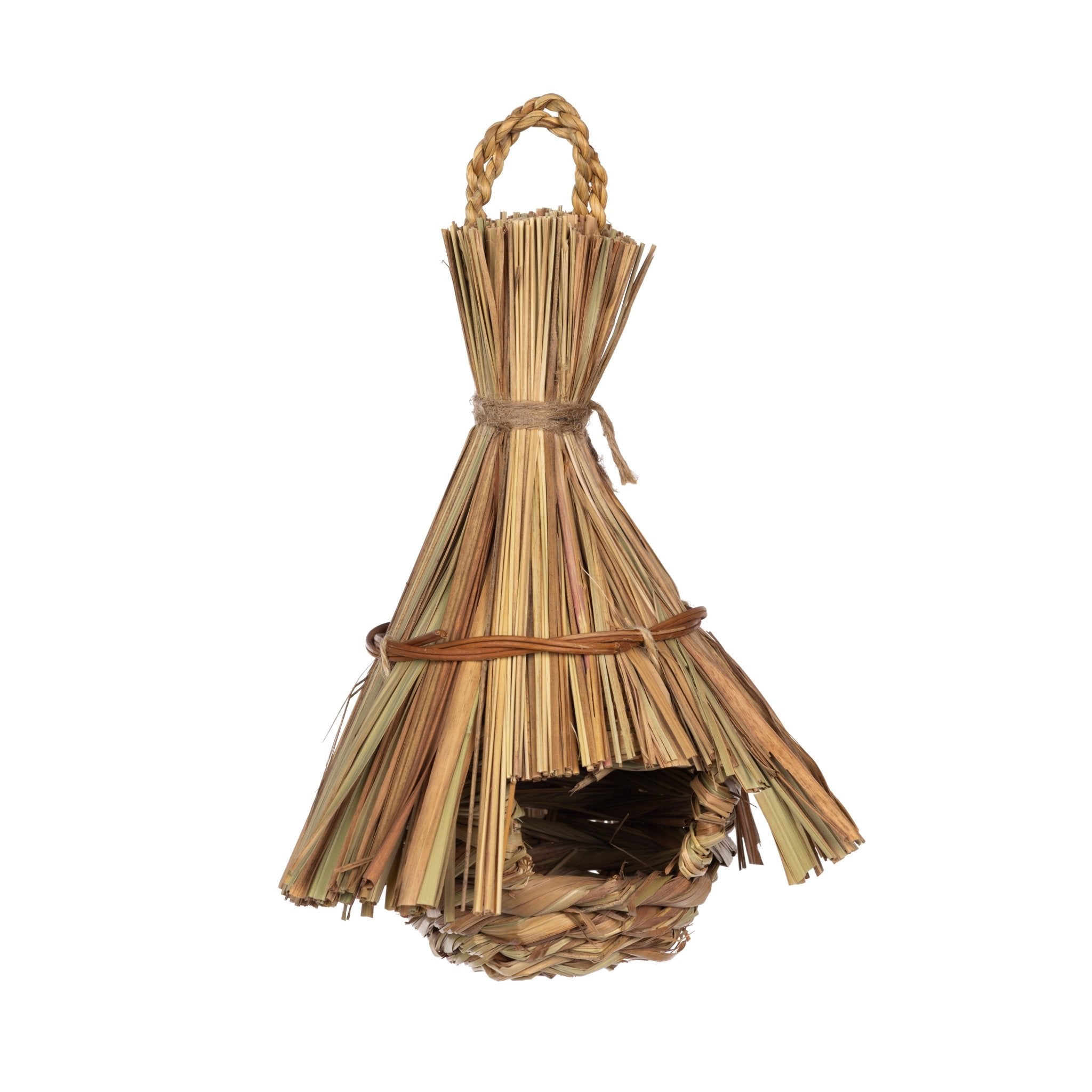 Prevue Tiki Hut Bird Nest - Quill & Roost