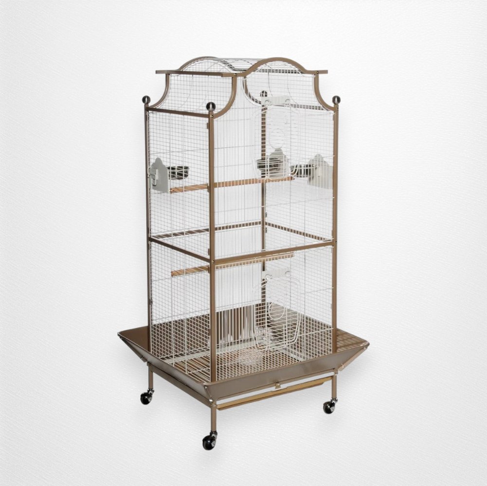 Prevue Pagoda Cockatiel Bird Cage, 24"x22"x58.5" – Quill & Roost