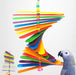 867 Big Stick Colorful Wood Chew Beak Toy for Parrots - Quill & Roost