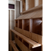 Double Chicken Coop with double run nesting box view interior A828CD
