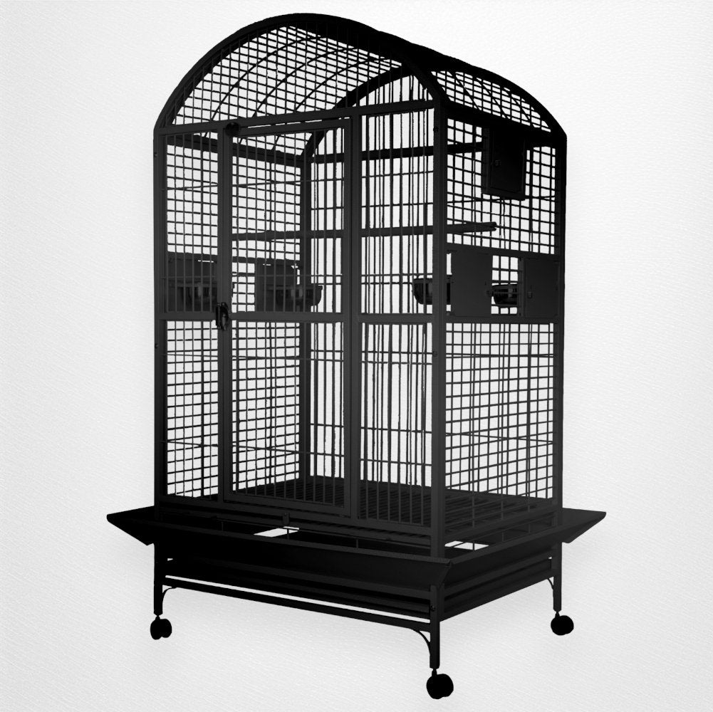 A & E Cage Co - Large Dome Top Bird Cage, 40"x30"x75" - Quill & Roost