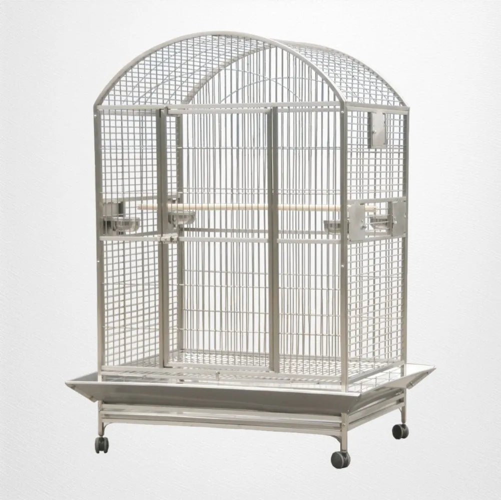 A & E Cage Co-Large Dome Top Bird Cage for Macaws, Cockatoos – Quill ...