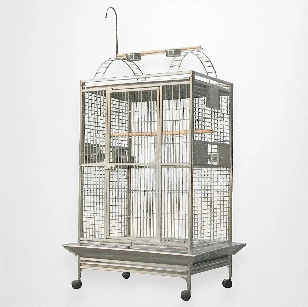 A & E Cage Co - Large Stainless Steel Play Top Bird Cage — Quill & Roost