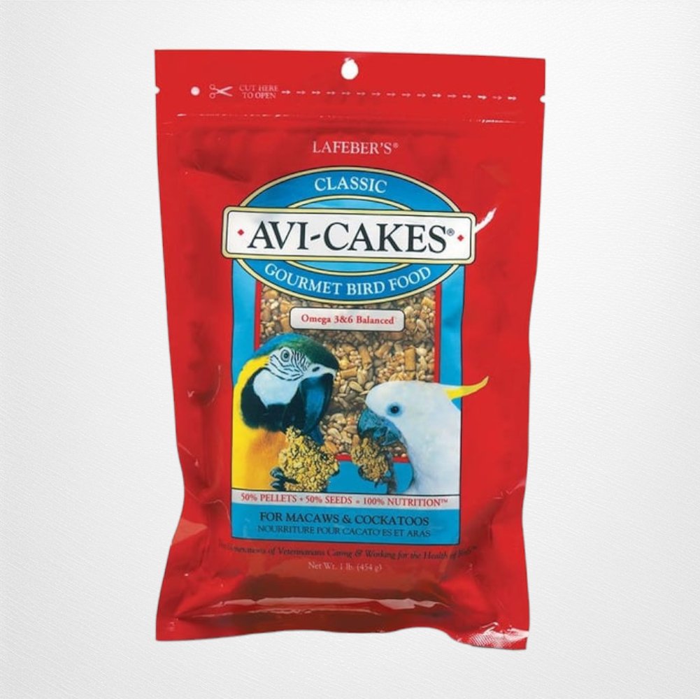 Lafeber Classic Avi-Cakes Gourmet Macaw & Cockatoo Food - 16 oz - Quill & Roost