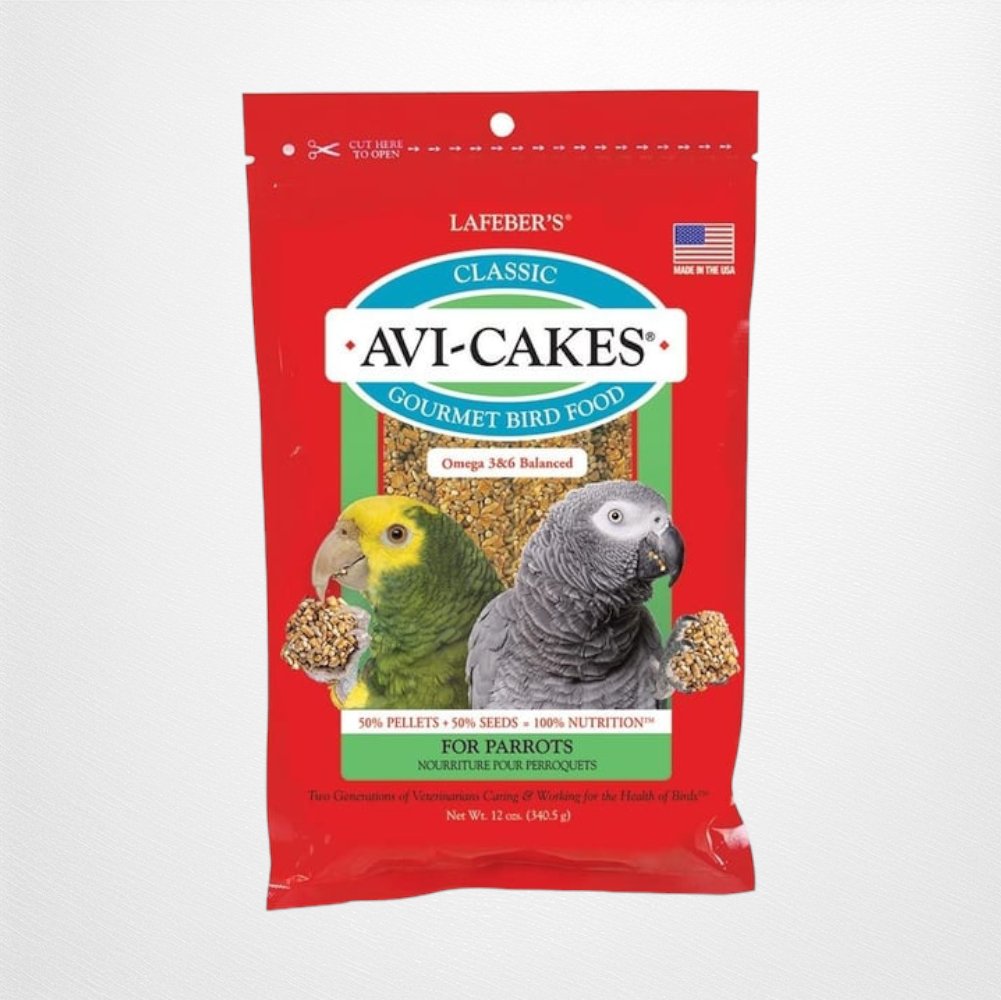 Lafeber Classic Avi-Cakes Gourmet Parrot Food - 12 oz - Quill & Roost