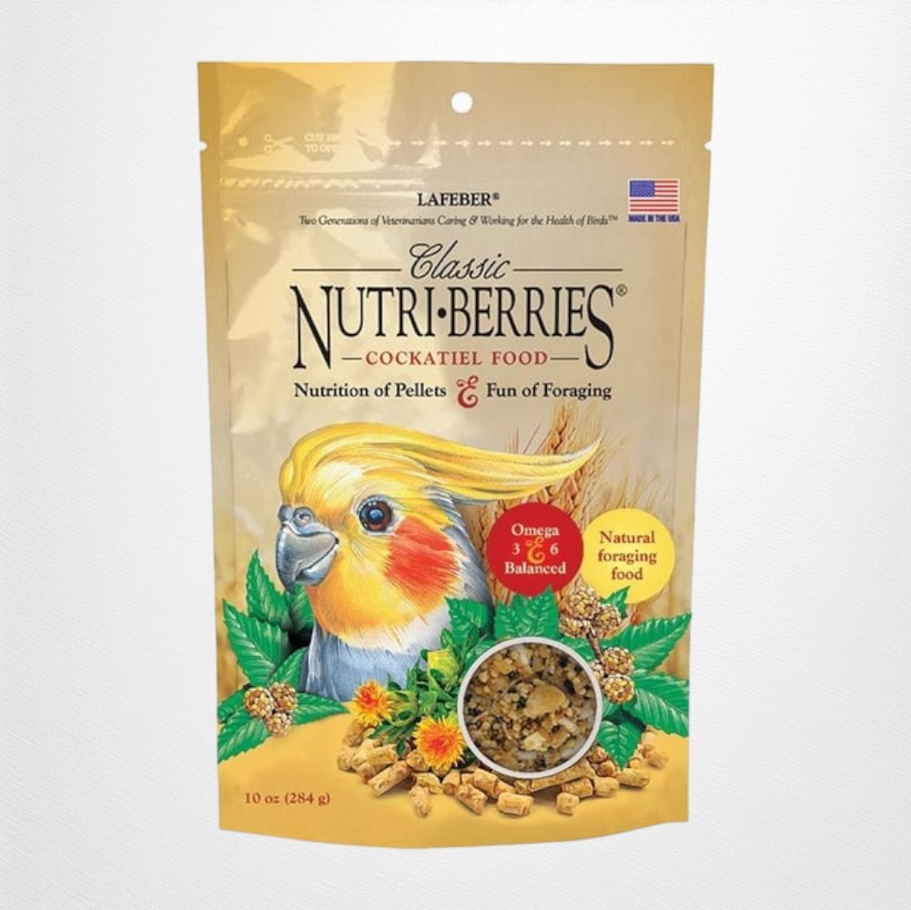 Lafeber Classic Nutri-Berries Cockatiel Food - 10 oz - Quill & Roost