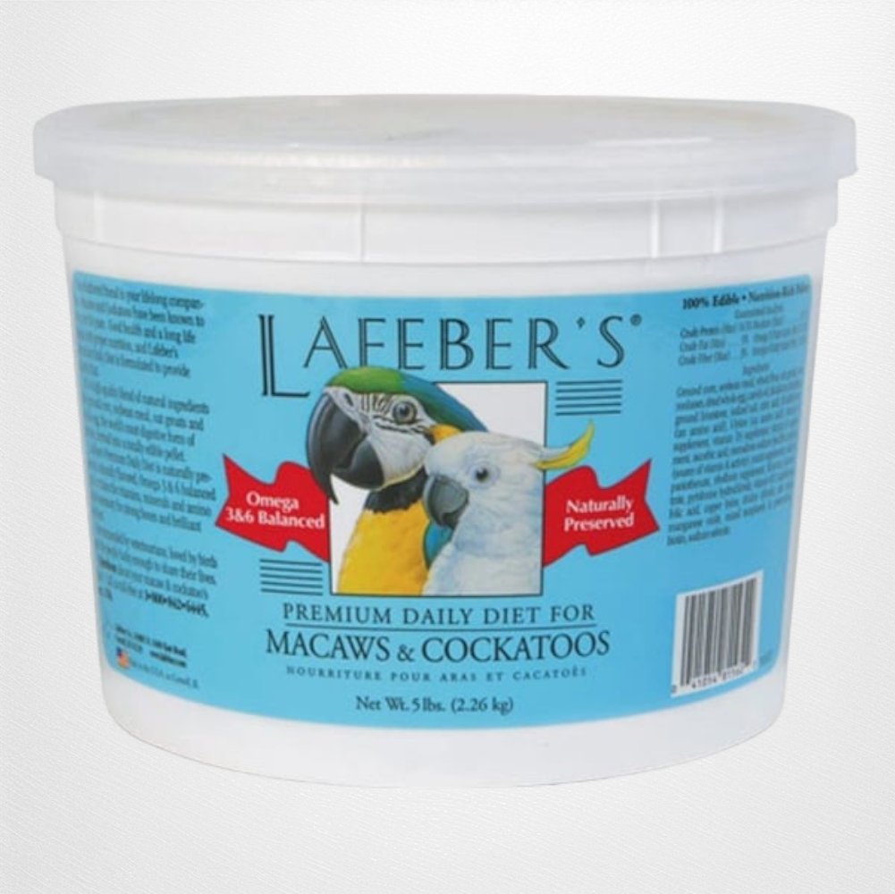 Lafeber Premium Daily Diet for Macaws and Cockatoos - 5 lb - Quill & Roost