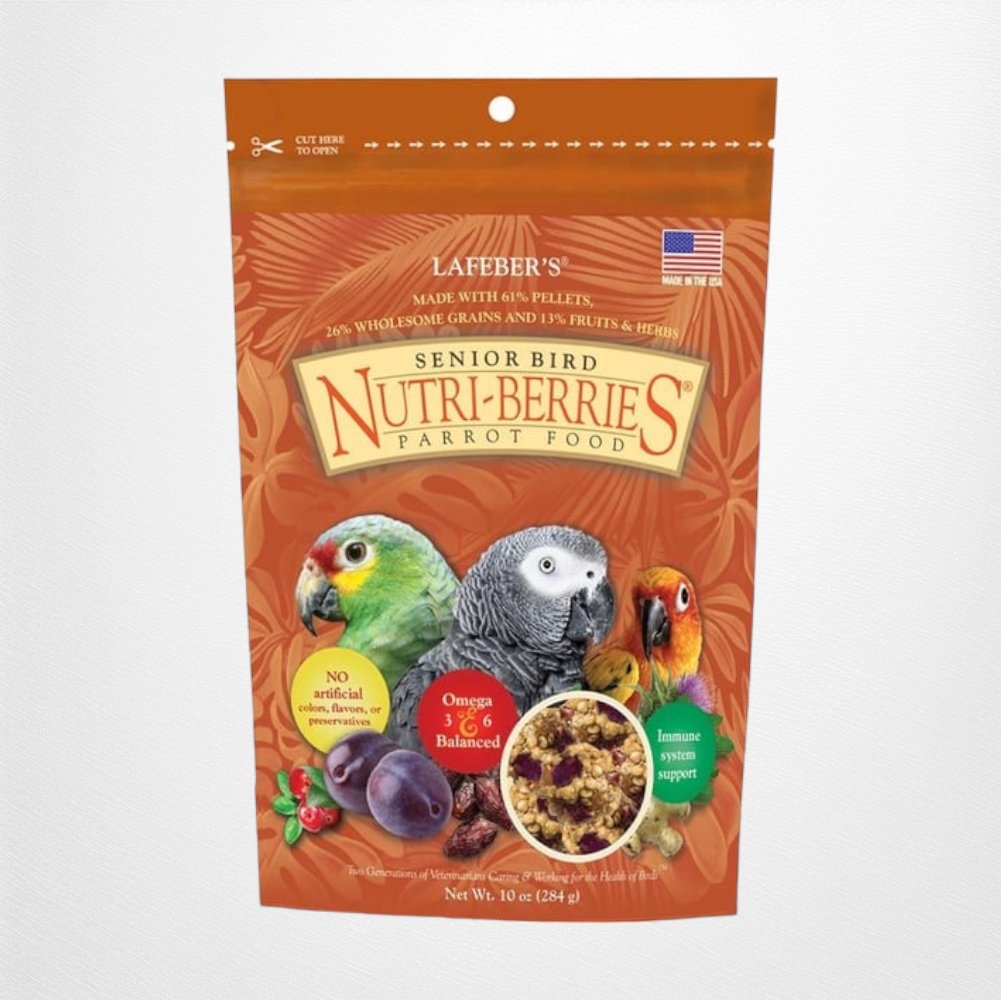 Lafeber Senior Bird Nutri-Berries Parrot Food - 10 oz - Quill & Roost