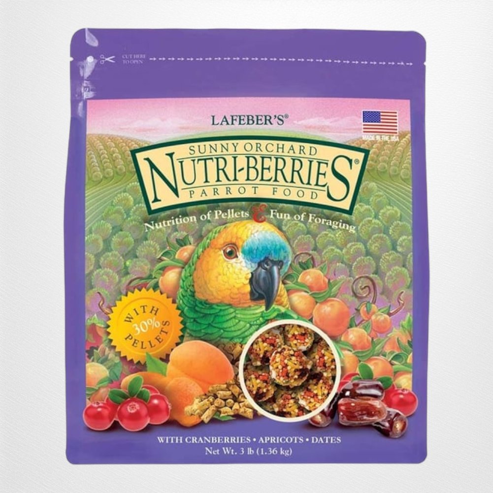 Lafeber Sunny Orchard Nutri-Berries Parrot Food - 3 lbs - Quill & Roost