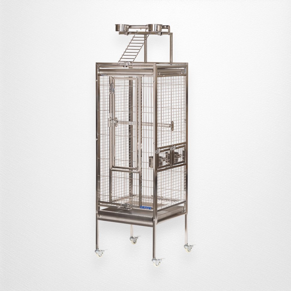 Prevue Small Stainless Steel Play Top Bird Cage - Quill & Roost