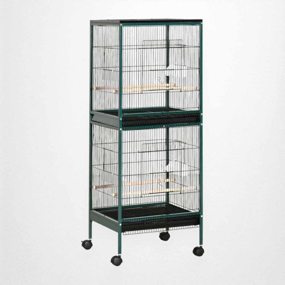 Spoil Your Feathered Friend with the 55'' Braylynn Bird Cage - Quill & Roost